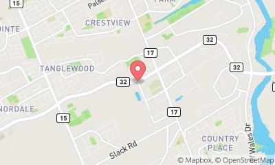 map, Access Storage - Nepean Merivale