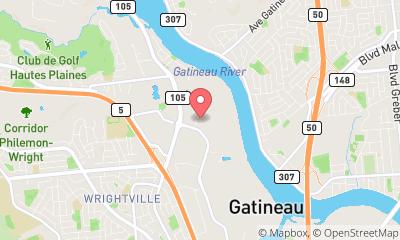 map, Bruno Berthiaume Électrique Inc.