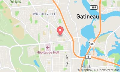 map, Brissette Electrique Ltee