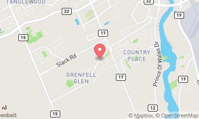 map, Equal Air Heating Cooling Air Conditioning in Ottawa