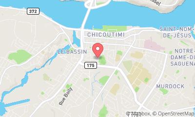 map, Caouette Construction