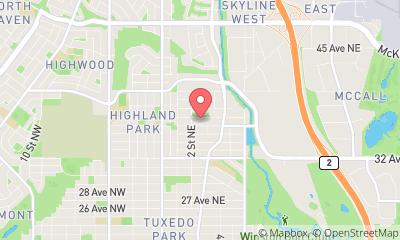 map, Snow Hauling Calgary