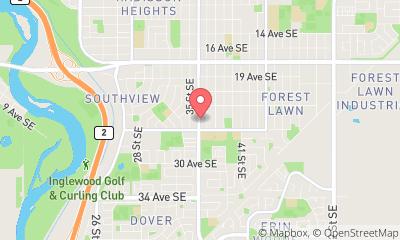 map, Foothills Landscaping Ltd
