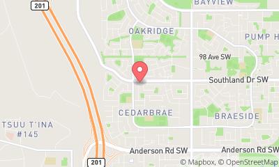 map, Oasis Construction Landscaping Ltd.