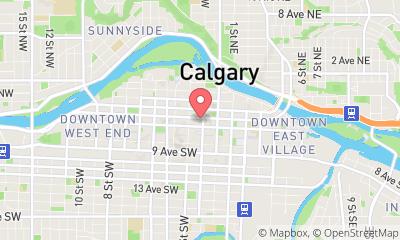 map, Western Corporate Business Centre - Shared Office Space Calgary
