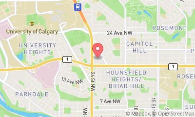 map, Regus - Alberta, Calgary - One Executive Place