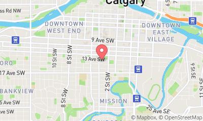 map, YYC Short Term Rentals
