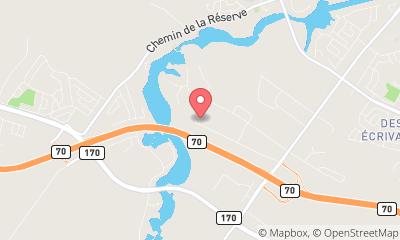 map, SoluRéf inc - Réfrigération, Climatisation et Thermopompe Saguenay