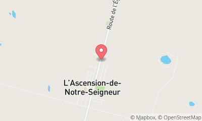 map, RONA Quincaillerie L'Ascension