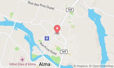 map, TTF Electrique Ltee