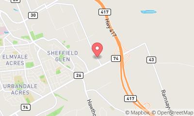 map, Pyron Fire Protection Inc
