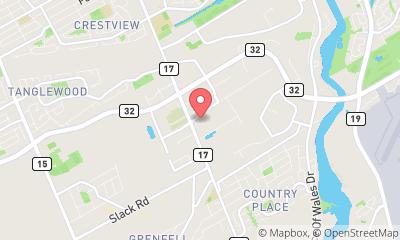 map, Rainbow International of Ottawa Central