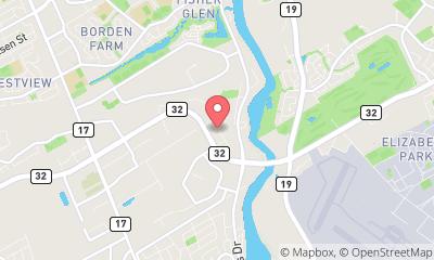 map, Canada's Restoration Services