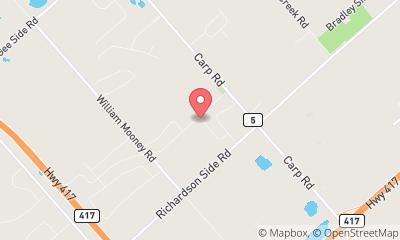 map, ServiceMaster of Ottawa