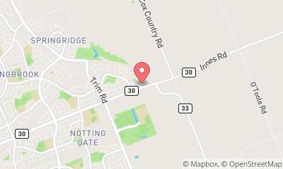 map, Orleans Quality Cleaning Ltd