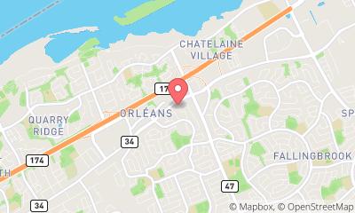 map, GlassWing Window Cleaning Ottawa