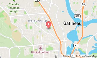 map, 1 Clean Air - Nettoyage de conduits d'air et tapis Gatineau