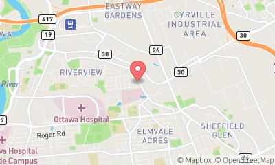 map, Ottawa Window Cleaning Inc.