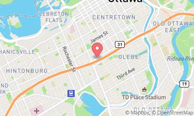 map, Sanderson Roofing