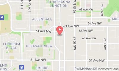 map, Dave Does Lawns Ltd.