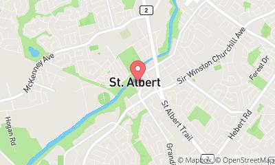 map, St Albert Window Cleaning