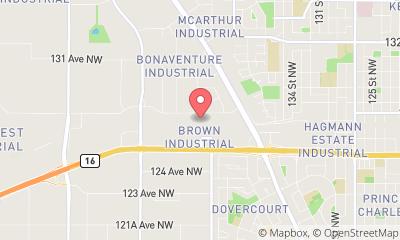 map, Paul Davis Edmonton