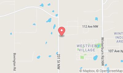 map, Master Paving Alberta Ltd