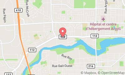 map, Immobilier-Estrie Inc