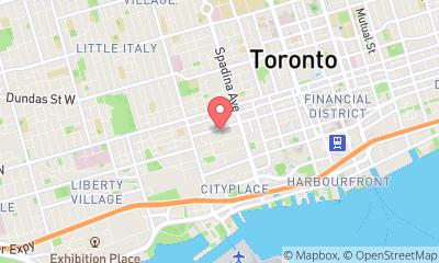 map, Spadina Security Incorporated