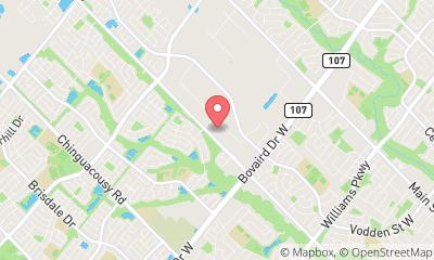 map, CertaPro Painters of Brampton and Mississauga East