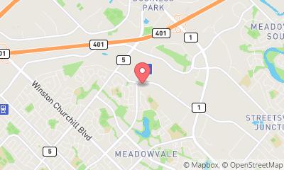 map, Dunrite Window Cleaning & Building Maintenance Inc