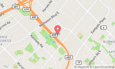 map, Trades by Jack | LeafGuard - Eavestrough Repair Mississauga