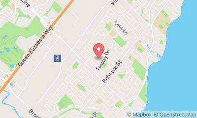 map, Professional Window Cleaning Oakville