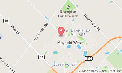 map, United Roofers Inc - Best Roofing Installation Service In Brampton | Roofing Contractors |