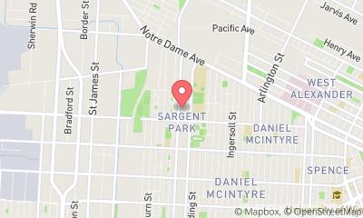 map, Powertec Electric Inc. - Winnipeg Electricians