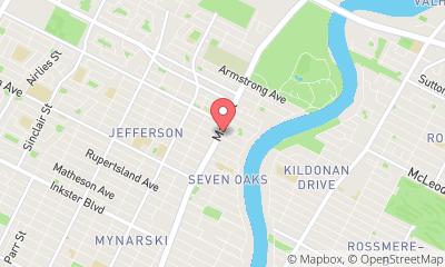 map, B. C. Plumbing & Heating (1992) Ltd