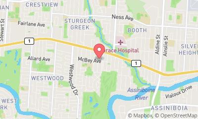 map, Quality Eavestroughing Ltd