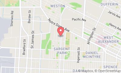 map, WINMAR Property Restoration Specialists - Winnipeg