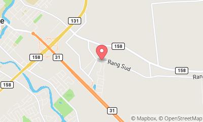 map, Déneigement de toitures Excel - Roof Snow Removal Service