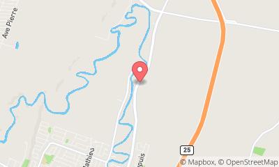 map, Déneigement Lebeau 1979 Inc