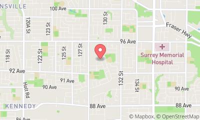 map, A M J Electric Services Inc - Electrical Contractors in Surrey BC
