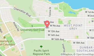 map, Painters in Vancouver