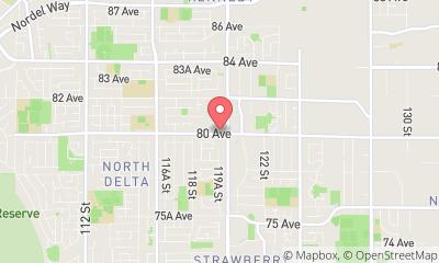 map, Neet Janitorial Cleaning Services in Surrey, BC Canada