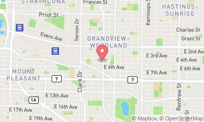 map, 604 Gutter Cleaning & Repair Vancouver