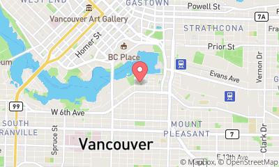 map, North Shore Gutters Ltd