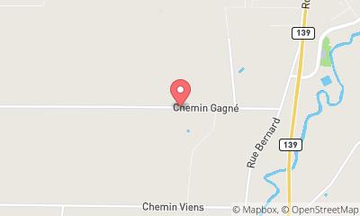map, Maconnerie Luc Gagne Inc