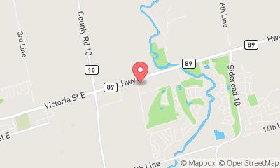 map, Ryder Truck Maintenance Shop