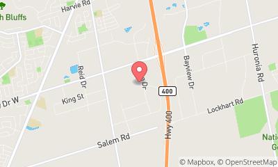 map, Budget Truck Rental