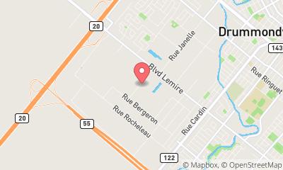 map, Drafaf Électrique Inc.