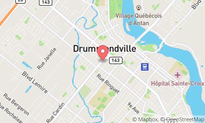 map, Royal Lepage Drummondville